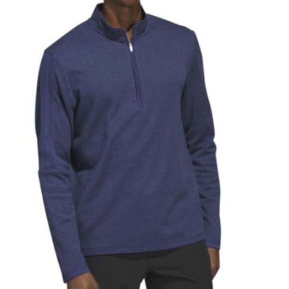 adidas Other - NWT New Adidas Men's 3-Stripe 1/4 Quarter Zip Golf Pullover Small S Shirt Top